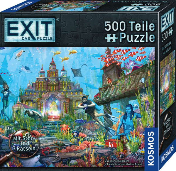 EXIT das Puzzle - Der Schlüssel von Atlantis - 500 Teile