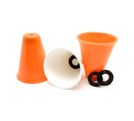 Jonglierbecher - Juggling Cup - orange