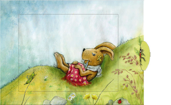 Ziehkarte Gute Besserung - Lebende Karte