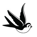 Ministempel Schwalbe