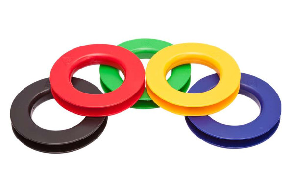 Mini Spule (ohne Schnur) - 115mm - grün