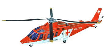 Modellbogen - Helikopter Agusta