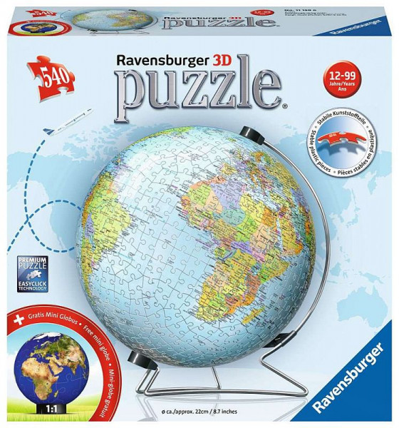 Globus 3D Puzzle - 540 Teile