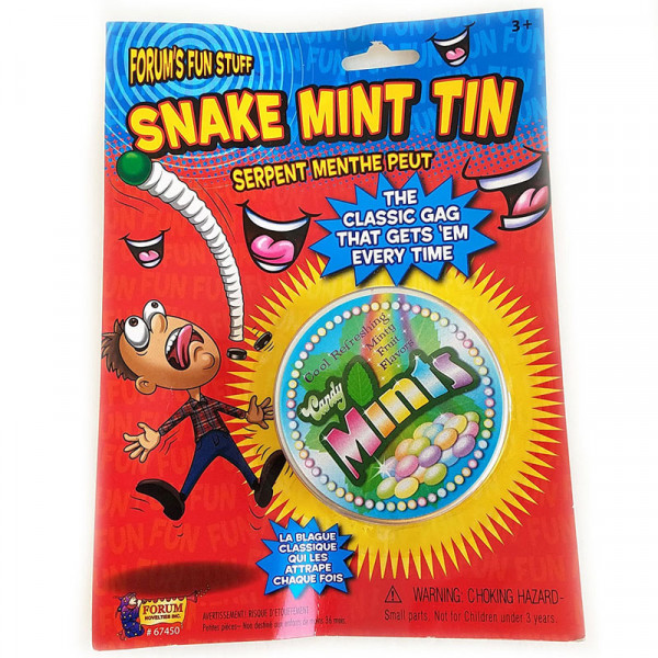 Snake Mint Tin - Scherzartikel