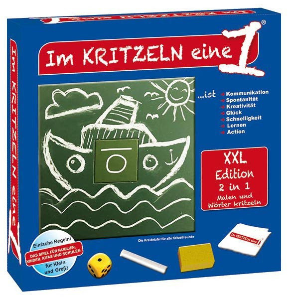 Im Kritzeln eine 1 XXL - Das kreative Spiel