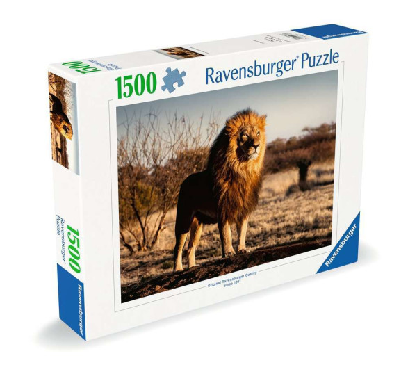 Fundgrube - Puzzle - Löwe - Der König der Tiere - eingedrückte Schachtel - 1500 Teile
