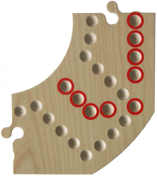 Brändi Dog - einzelnes Segment - rot