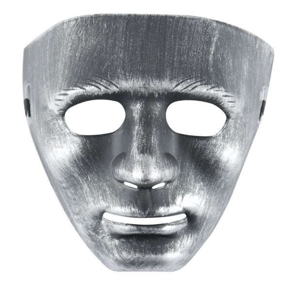 Metallic Mask Face - Gesichtsmaske