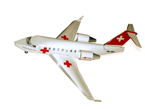Modellbogen - Rega Jet