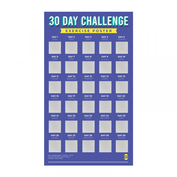 Bucket List - 30 Tage Fitness Challenge