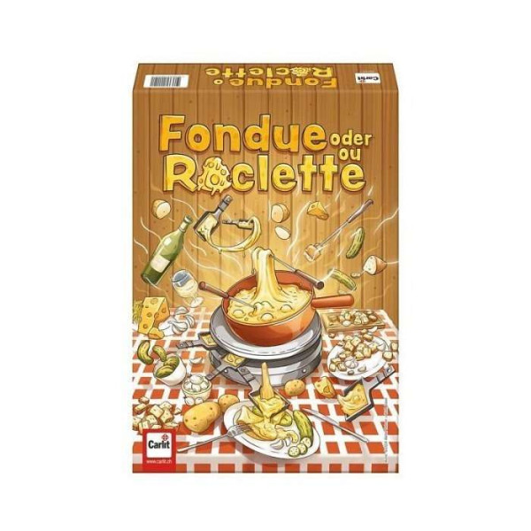 Fondue oder Raclette - Kartenspiel