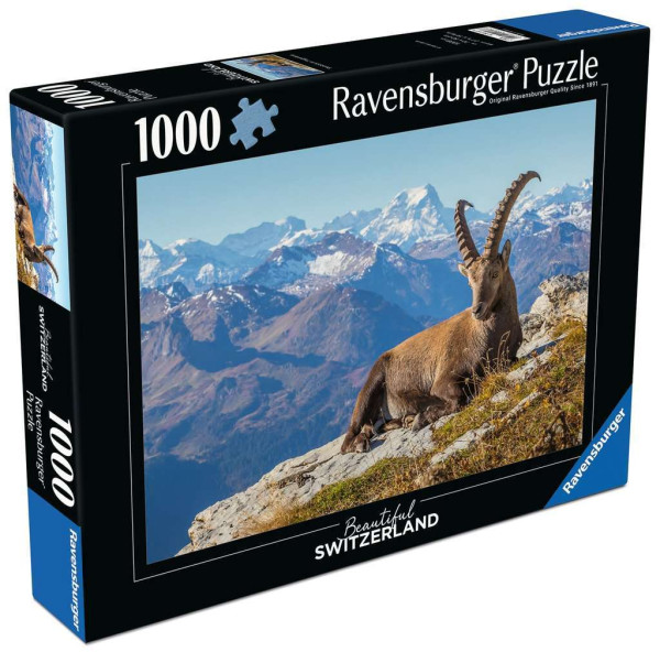Puzzle - Steinbock im Toggenburg - 1000 Teile