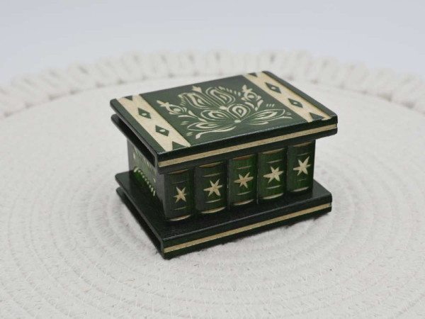 Handgemachte Trickbox - Grösse S - grün