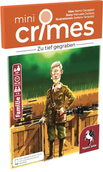 MiniCrimes - Zu tief gegraben - kooperatives Krimispiel