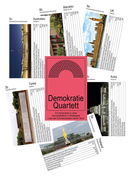 Demokratie Quartett - Kartenspiel