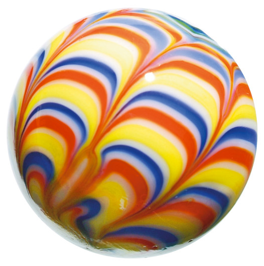 Handgemachte Glasmurmel 25mm - Razzamatazzz