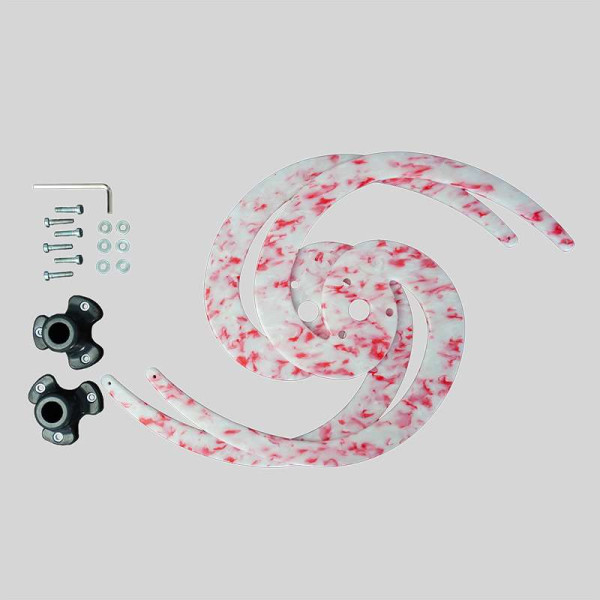 Flowbonacci Dragon Staff Original Package - Red Marble - ohne Staff