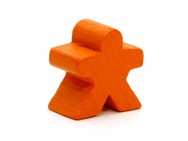 Spielfiguren Meeple klein - Orange