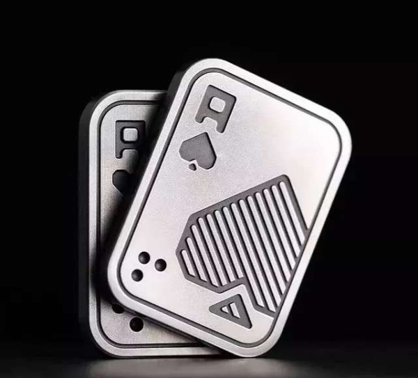 Slider Card - magnetische Poker Karte - Fidget Toy