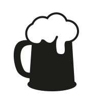 Ministempel Bierglas