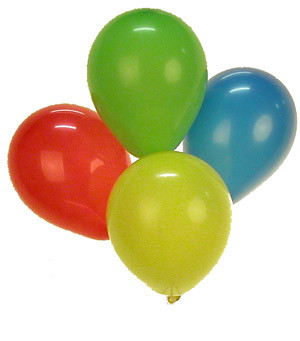 Rund Ballons 28cm im Eco Pack - Set mit 20Stk