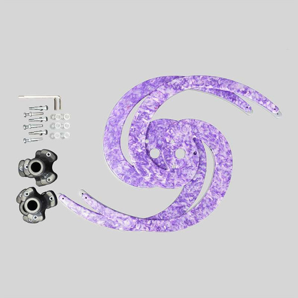 Flowbonacci Dragon Staff Original Package - Deep Purple - ohne Staff