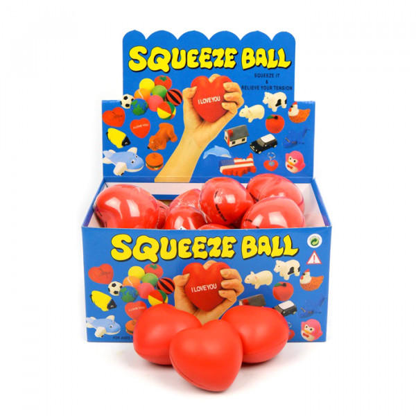 Squeez Herz - Stressball - Das Herz zum Kneten