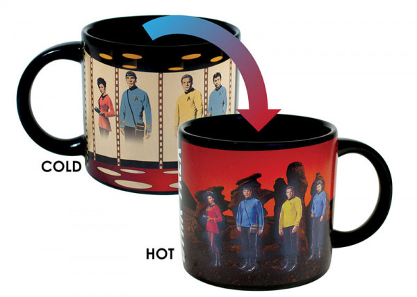 Geschenk Tasse - Star Trek Transporter Kaffeebecher