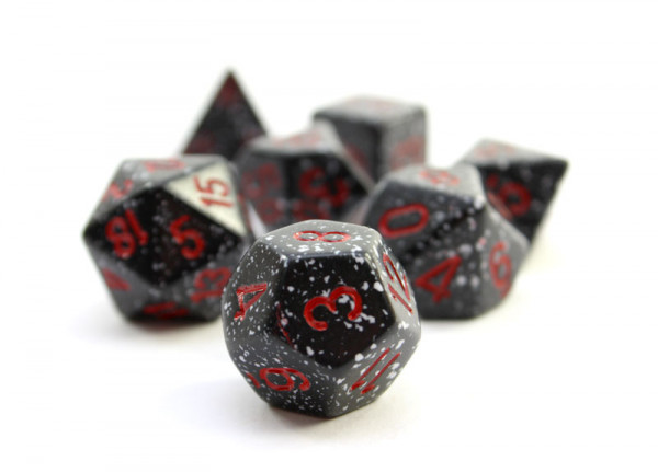 Speckled Polyhedral Space 7-er Set