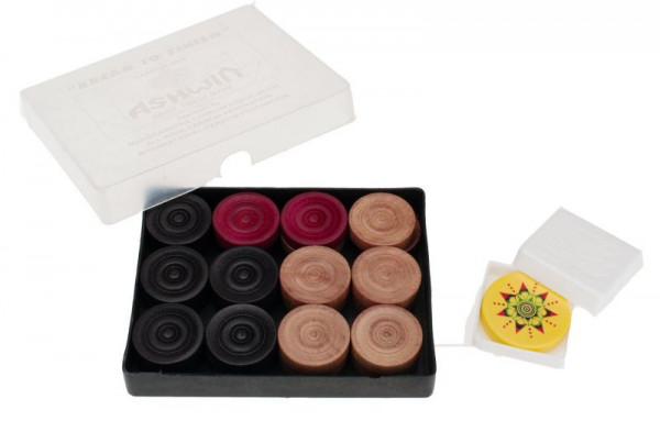 Carromsteine Set - Ashwin Break to Finish - Profi Spielsteine