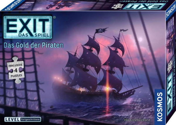 EXIT Das Gold der Piraten - Spiel und Puzzle - Level 2/3