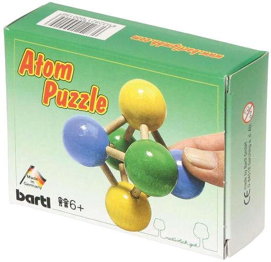 Atom Puzzle- Taschenpuzzle