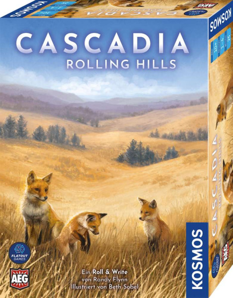 Cascadia - Rolling Hills - Roll & Write-Spiel