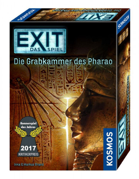 EXIT Grabkammer Pharao - Kennerspiel des Jahres 2017 - Level 3/3