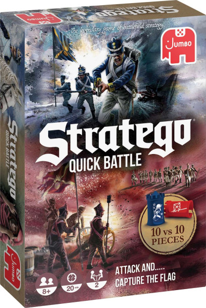 Stratego Quick Battle - Strategiespiel für 2 Personen