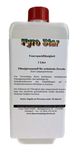 Feuerspuckflüssigkeit - 1 Liter - Pyrostar