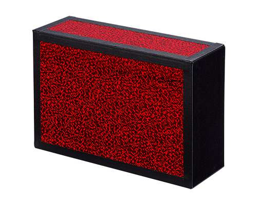 Cigarbox Glitter - rot