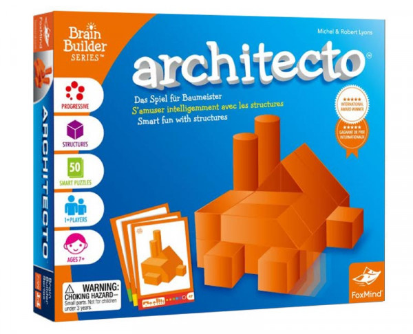Architecto - Buch und Bausteine Set