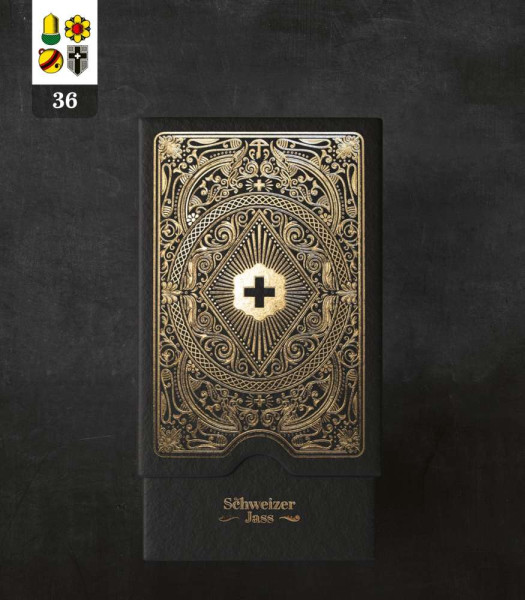 Schweizer Jass - Gold Deluxe - Deutschschweizer Karten