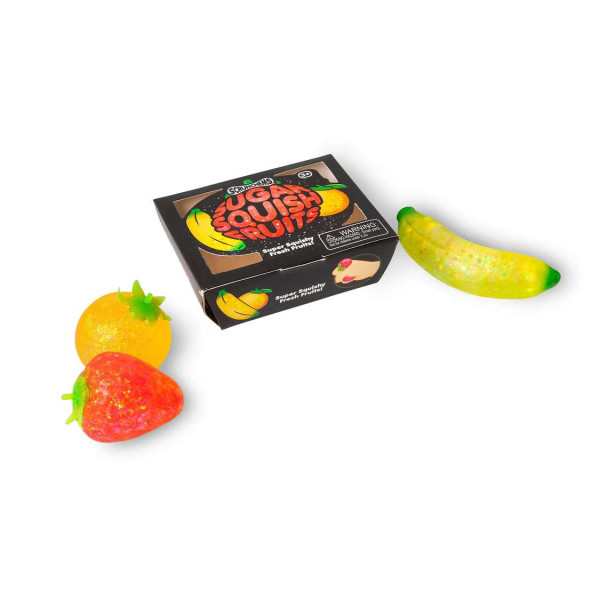 Squishy Früchte - Set mit 3 Stück