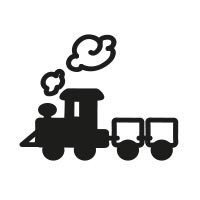Ministempel Lokomotive