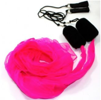 Scarf Poi mit Jongliertuch - pink