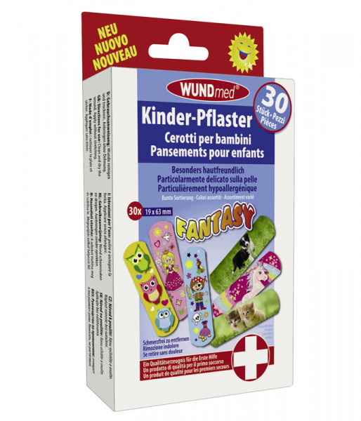 Kinderpflaster mit Motiv Fantasy Set mit 30 Pflaster