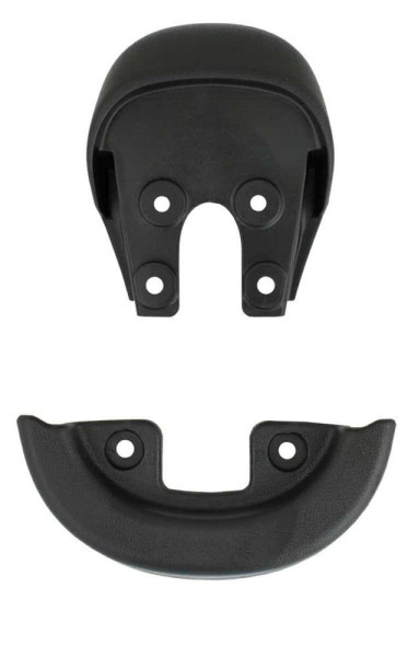 Griff (integriert) ohne Loch & Schutzecke, schwarz