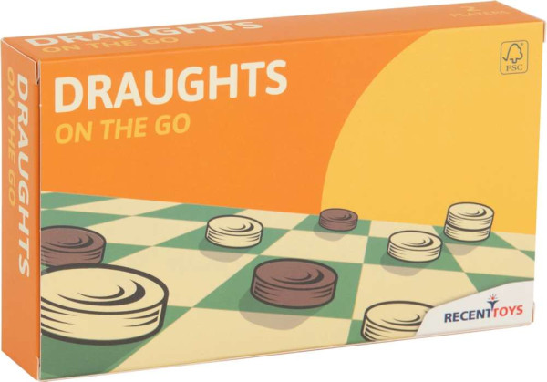 Reisespiel Dame - Draughts On The Go