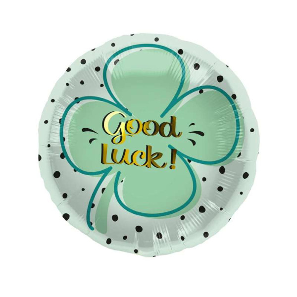 Folienballon Viel Glück (Good Luck) - 45cm