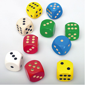 Holzwürfel 30mm uni - Stk