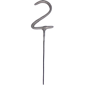 Zahlen Wunderkerze - Ziffer 2