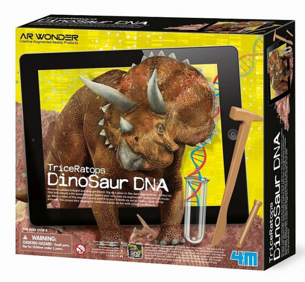 Dinosaurier TriceRatops DNA Ausgrabungs Set