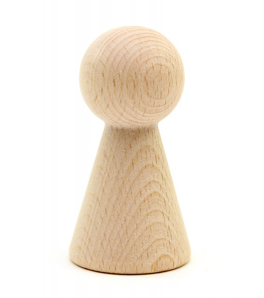 Riesen Spielfigur aus Holz 6cm - Nature